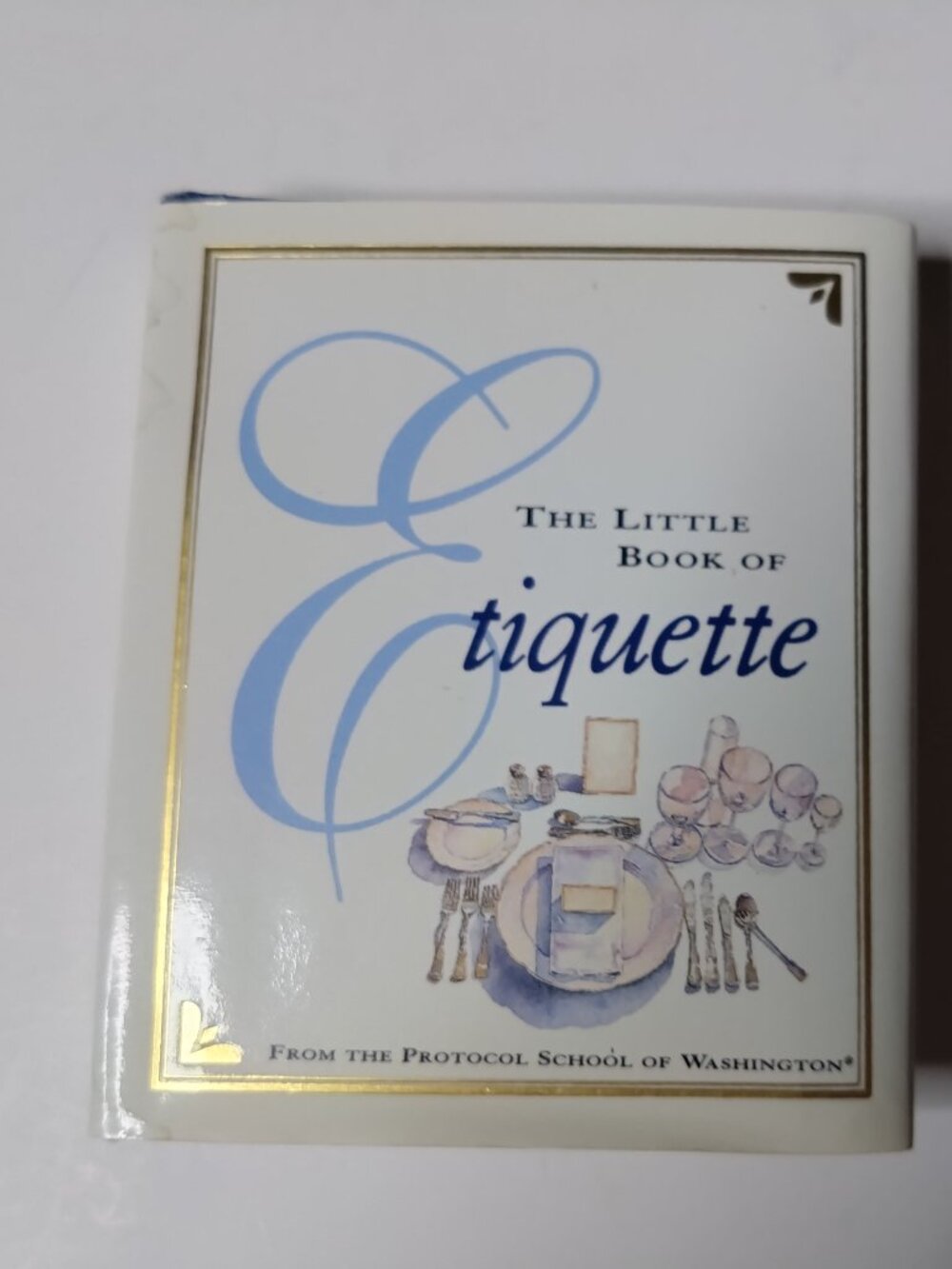 The Little Book of Etiquette By Dorthea Johnson Miniature Hardcover Book